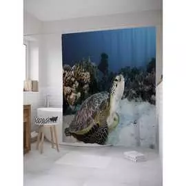 Шторка-занавеска для ванной JOYARTY