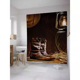 Шторка-занавеска для ванной JOYARTY