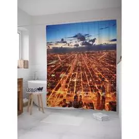 Шторка-занавеска для ванной JOYARTY