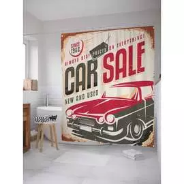 Шторка-занавеска для ванной JOYARTY