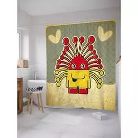 Шторка-занавеска для ванной JOYARTY