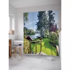 Шторка-занавеска для ванной JOYARTY