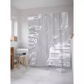 Шторка-занавеска для ванной JOYARTY
