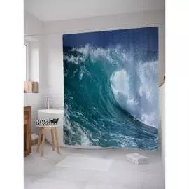 Шторка-занавеска для ванной JOYARTY