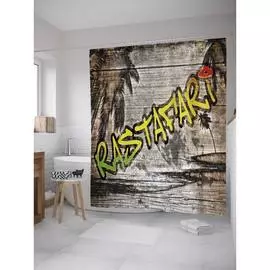 Шторка-занавеска для ванной JOYARTY