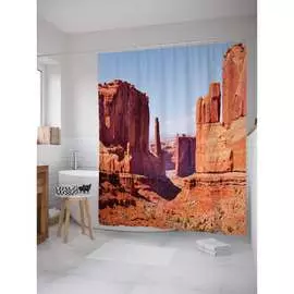 Шторка-занавеска для ванной JOYARTY