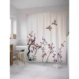 Шторка-занавеска для ванной JOYARTY