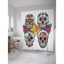 Шторка-занавеска для ванной JOYARTY