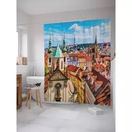 Шторка-занавеска для ванной JOYARTY