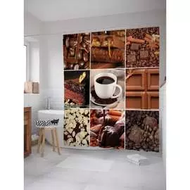 Шторка-занавеска для ванной JOYARTY