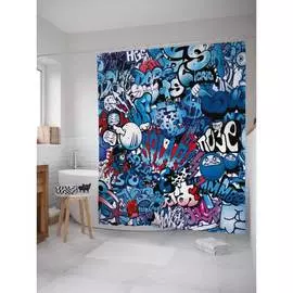 Шторка-занавеска для ванной JOYARTY