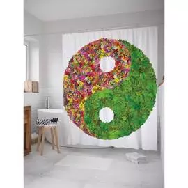 Шторка-занавеска для ванной JOYARTY