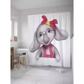 Шторка-занавеска для ванной JOYARTY