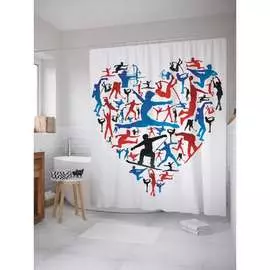 Шторка-занавеска для ванной JOYARTY