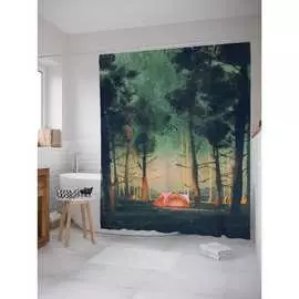 Шторка-занавеска для ванной JOYARTY