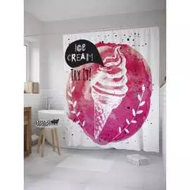 Шторка-занавеска для ванной JOYARTY