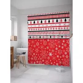 Шторка-занавеска для ванной JOYARTY