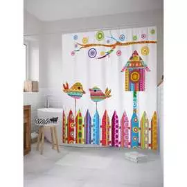 Шторка-занавеска для ванной JOYARTY