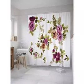 Шторка-занавеска для ванной JOYARTY