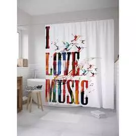 Шторка-занавеска для ванной JOYARTY