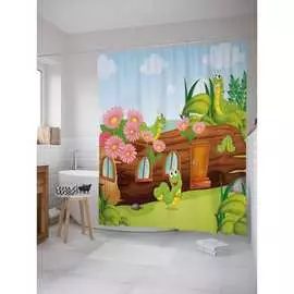 Шторка-занавеска для ванной JOYARTY