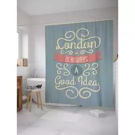 Шторка-занавеска для ванной JOYARTY