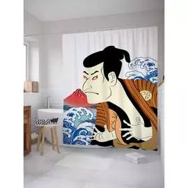 Шторка-занавеска для ванной JOYARTY