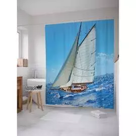 Шторка-занавеска для ванной JOYARTY