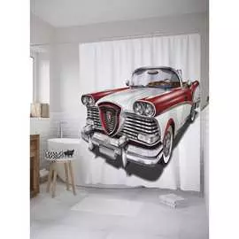 Шторка-занавеска для ванной JOYARTY