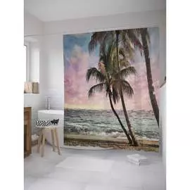 Шторка-занавеска для ванной JOYARTY