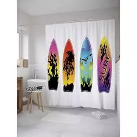 Шторка-занавеска для ванной JOYARTY