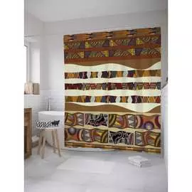 Шторка-занавеска для ванной JOYARTY