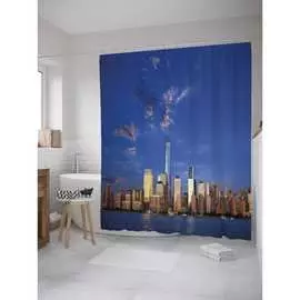 Шторка-занавеска для ванной JOYARTY