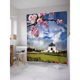 Шторка-занавеска для ванной JOYARTY