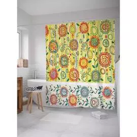 Шторка-занавеска для ванной JOYARTY