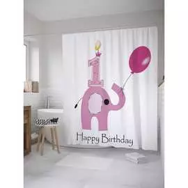 Шторка-занавеска для ванной JOYARTY