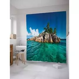 Шторка-занавеска для ванной JOYARTY