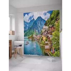 Шторка-занавеска для ванной JOYARTY