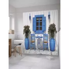 Шторка-занавеска для ванной JOYARTY