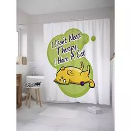 Шторка-занавеска для ванной JOYARTY