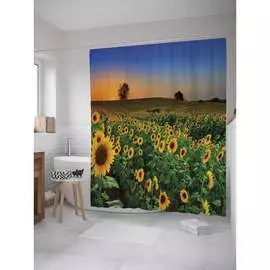 Шторка-занавеска для ванной JOYARTY