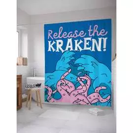 Шторка-занавеска для ванной JOYARTY