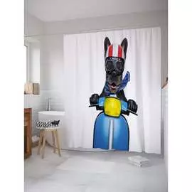 Шторка-занавеска для ванной JOYARTY