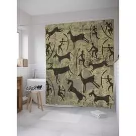 Шторка-занавеска для ванной JOYARTY