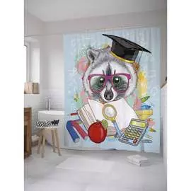 Шторка-занавеска для ванной JOYARTY