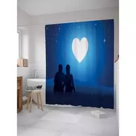 Шторка-занавеска для ванной JOYARTY