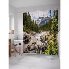 Шторка-занавеска для ванной JOYARTY