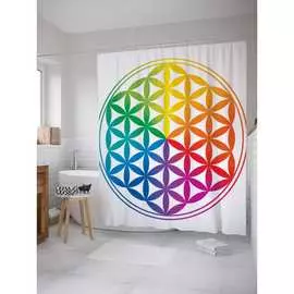 Шторка-занавеска для ванной JOYARTY