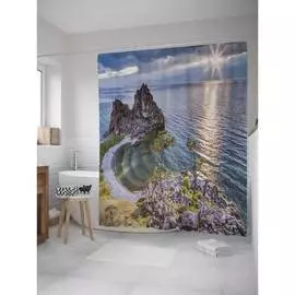 Шторка-занавеска для ванной JOYARTY