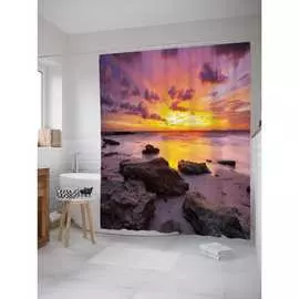 Шторка-занавеска для ванной JOYARTY